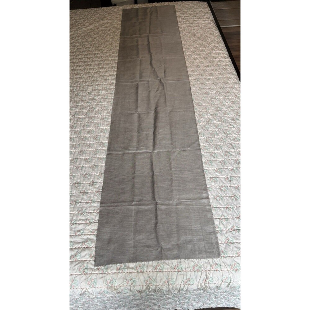 Silk Gray Scarf/wrap/ Shawl 69X15